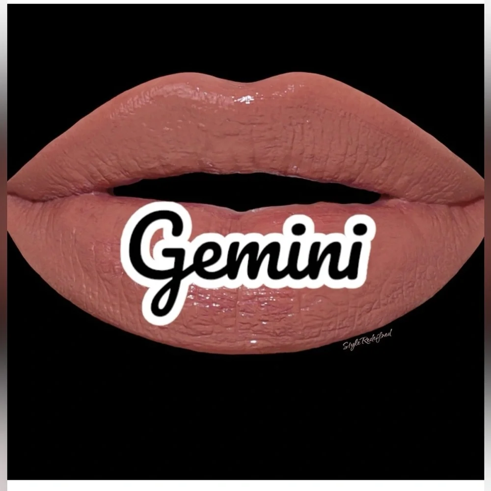 GEMINI Jeffree Star Cosmetics Lip Lippy Mauve Supreme Gloss NIB Full Pigment